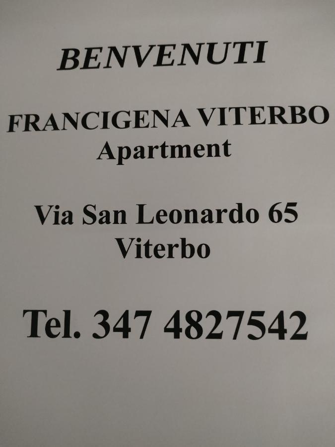 Francigena Viterbo Apartment Con Parcheggio Gratuito A Soli 2 Minuti Exterior photo